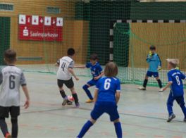 Spiel um den 3.Platz beim Turbine-Hallencup zwischen Turbine und dem SSV Turbine Dresden