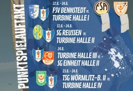 Punktspielauftakt für unsere 4 Mannschaften