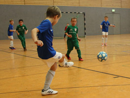 Turbines F-Junioren gegen Wörmlitz