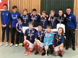 Unsere D-Junioren qualifizieren sich in Spergau für die Endrunde der Hallenlandesmeisterschaft
