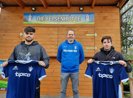 Neuzugänge Waldemar Ermolaev (links) und Karl Purgand (rechts)