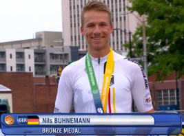 Nils Bühnemann holt die Bronzemedaille bei den World Games