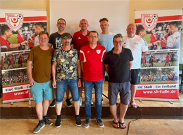 Das neu gewählte Präsidium des SFV (Foto: SFV Halle)