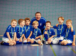 Unsere Bambinis gewinnen das Hallenmasters in Wettin