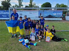 Unsere E1-Junioren starteten für die Niederlande und die Ukraine bei der Mini-WM in Ammendorf