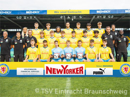 Unsere B2-Jugend trifft Samstag auf die U16 von Eintracht Braunschweig (Foto: TSV Eintracht Braunschweig)