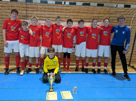 Unsere C1-Junioren gewinnen das Hallenturnier in Wittenberg