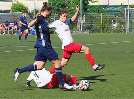 Moritz Alicke scheitert im Abschluss gegen Emseloh